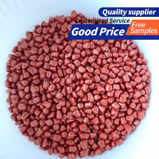 Red PE/PP/PS/ABS/Pet/PC Pigment Plastic Color Masterbatch Granules