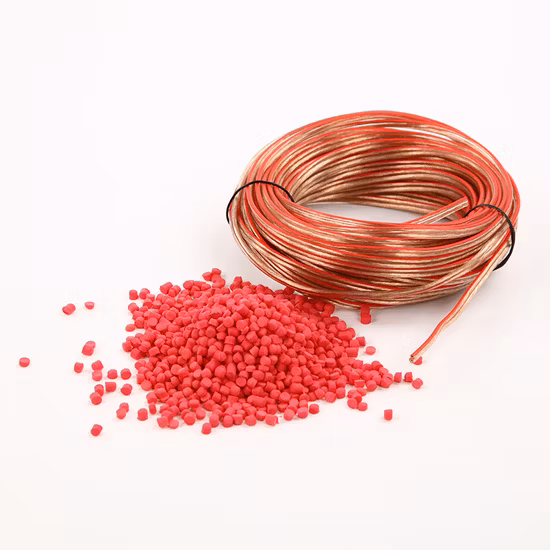 屋根用PVC樹脂タイル用カラーオレンジレンガレッドASA顆粒